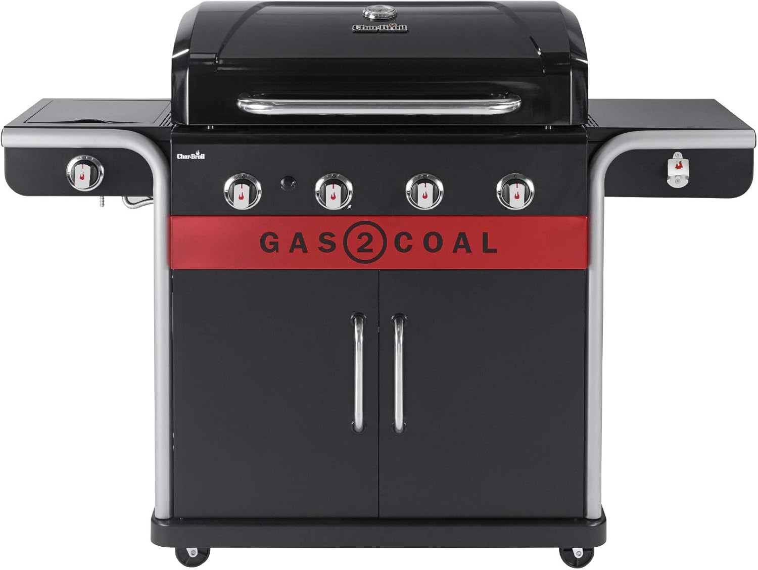 Char-Broil Gas2Coal 440 Gas Barbecue Black