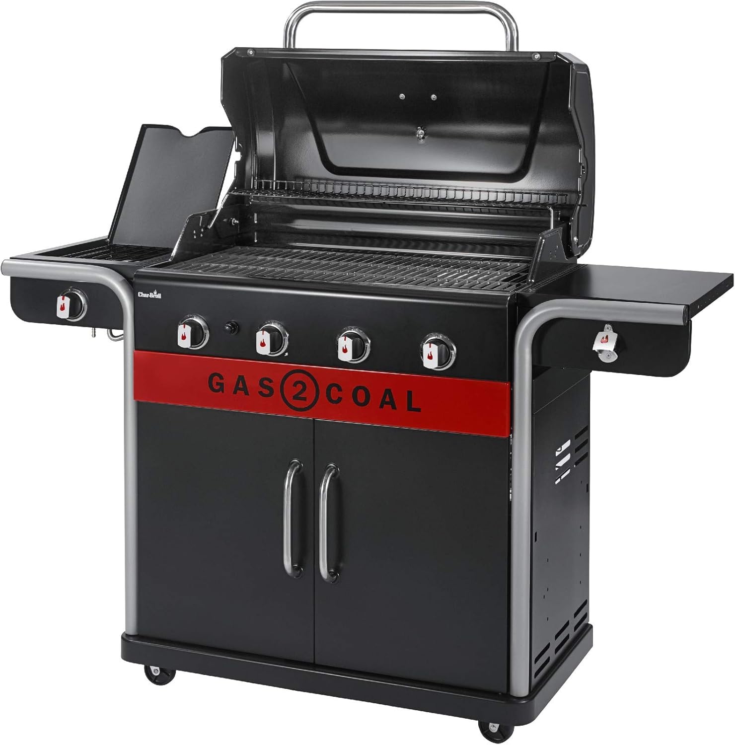 Char-Broil Gas2Coal 440 Gas Barbecue Black