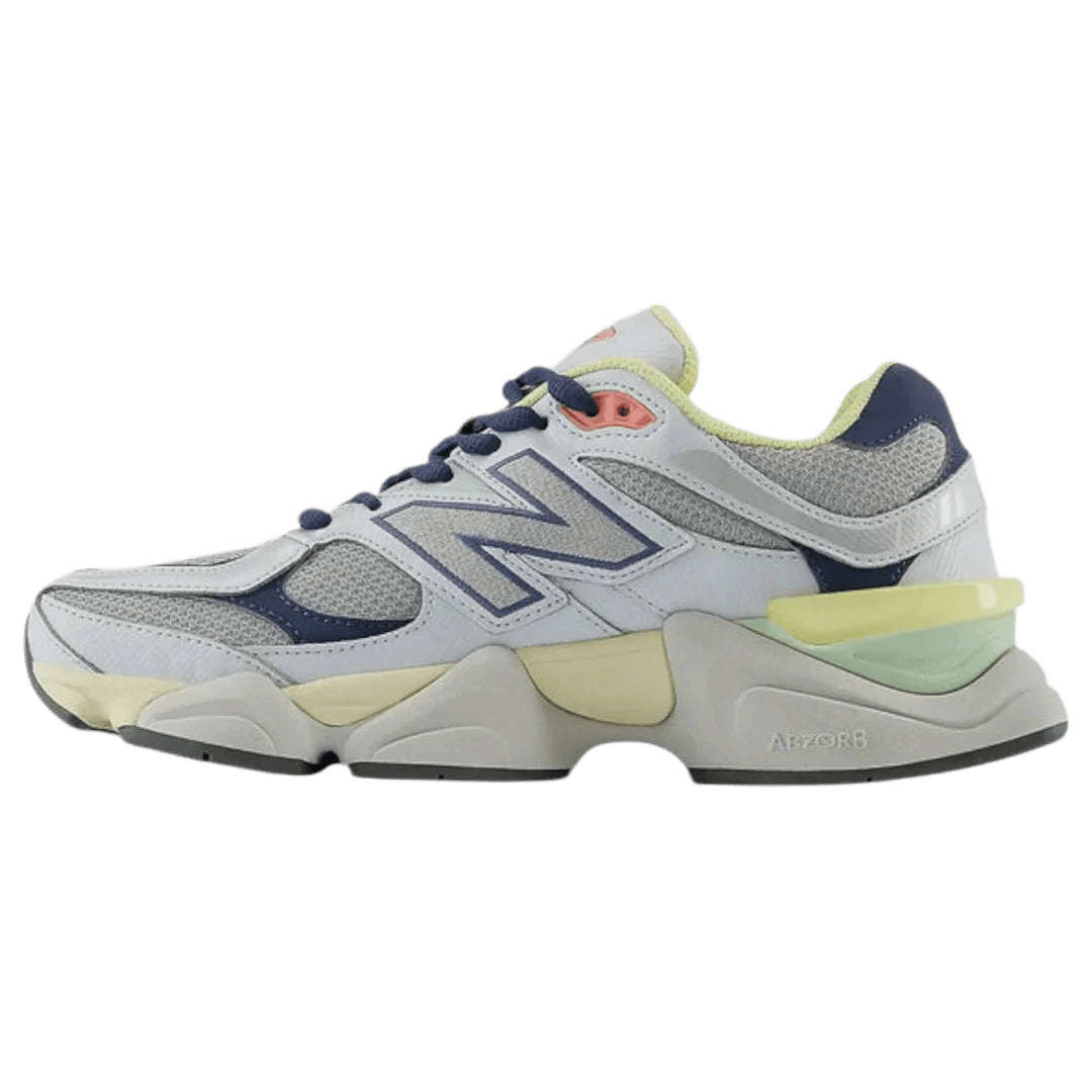 New Balance 9060 Grey/Yellow/Navy