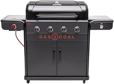 Char-Broil Gas2Coal 440 Gas Barbecue Black