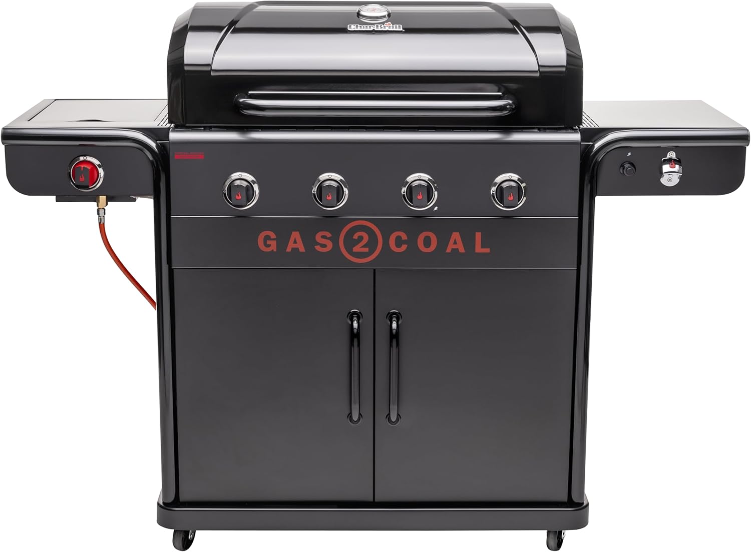 Char-Broil Gas2Coal 440 Gas Barbecue Black