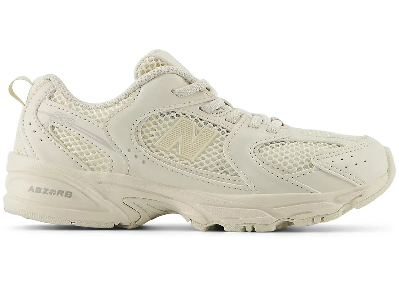 New Balance 530 Bungee Lace Beige Ps