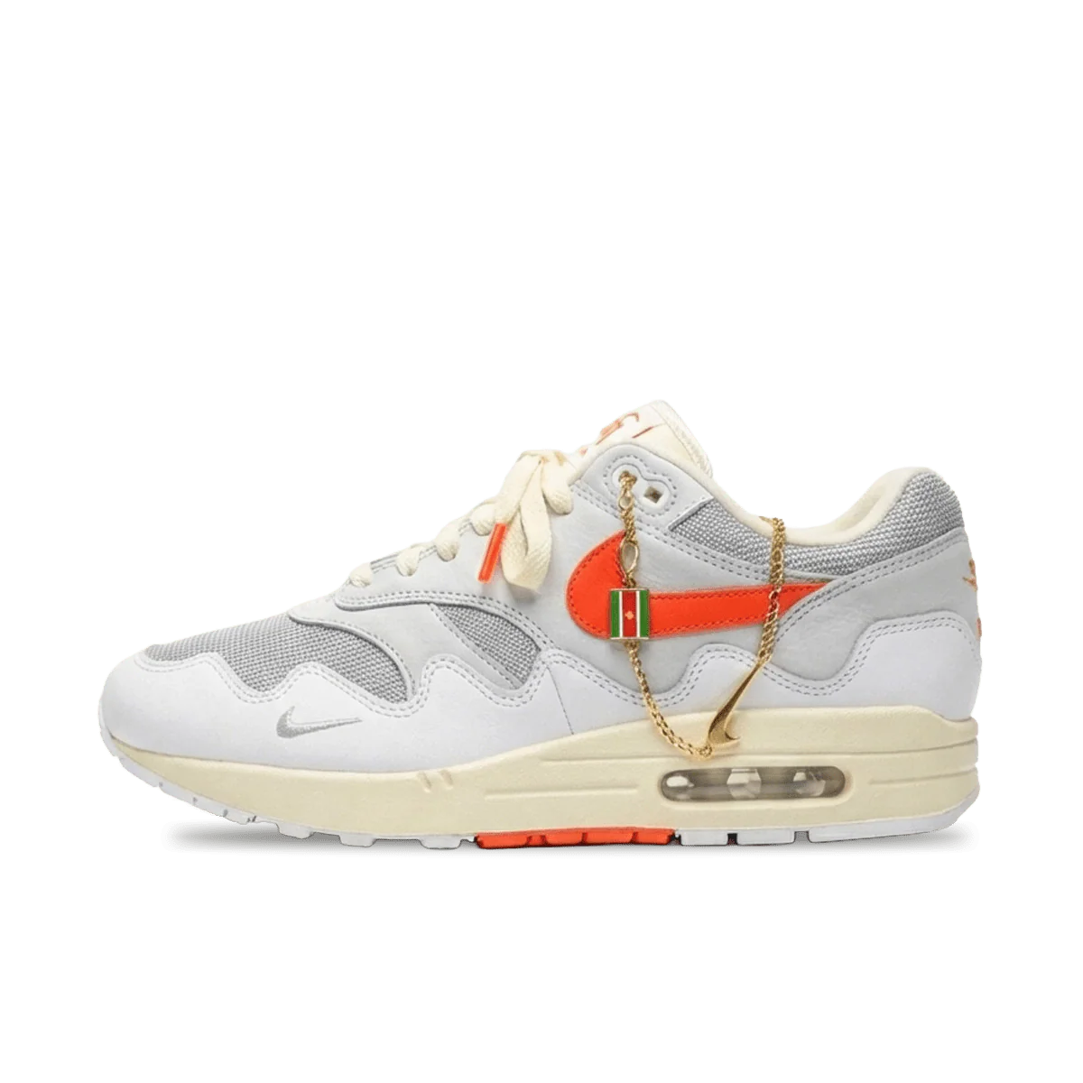 Nike Air Max 1 x Patta White & Hyper Crimson